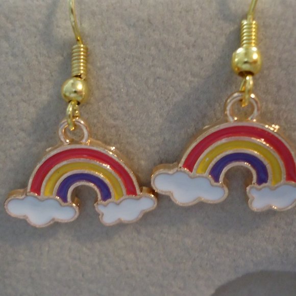 Jewelry - Hanging Rainbow Earrings